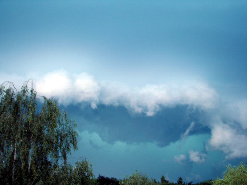 Burza nad Zieloną Górą